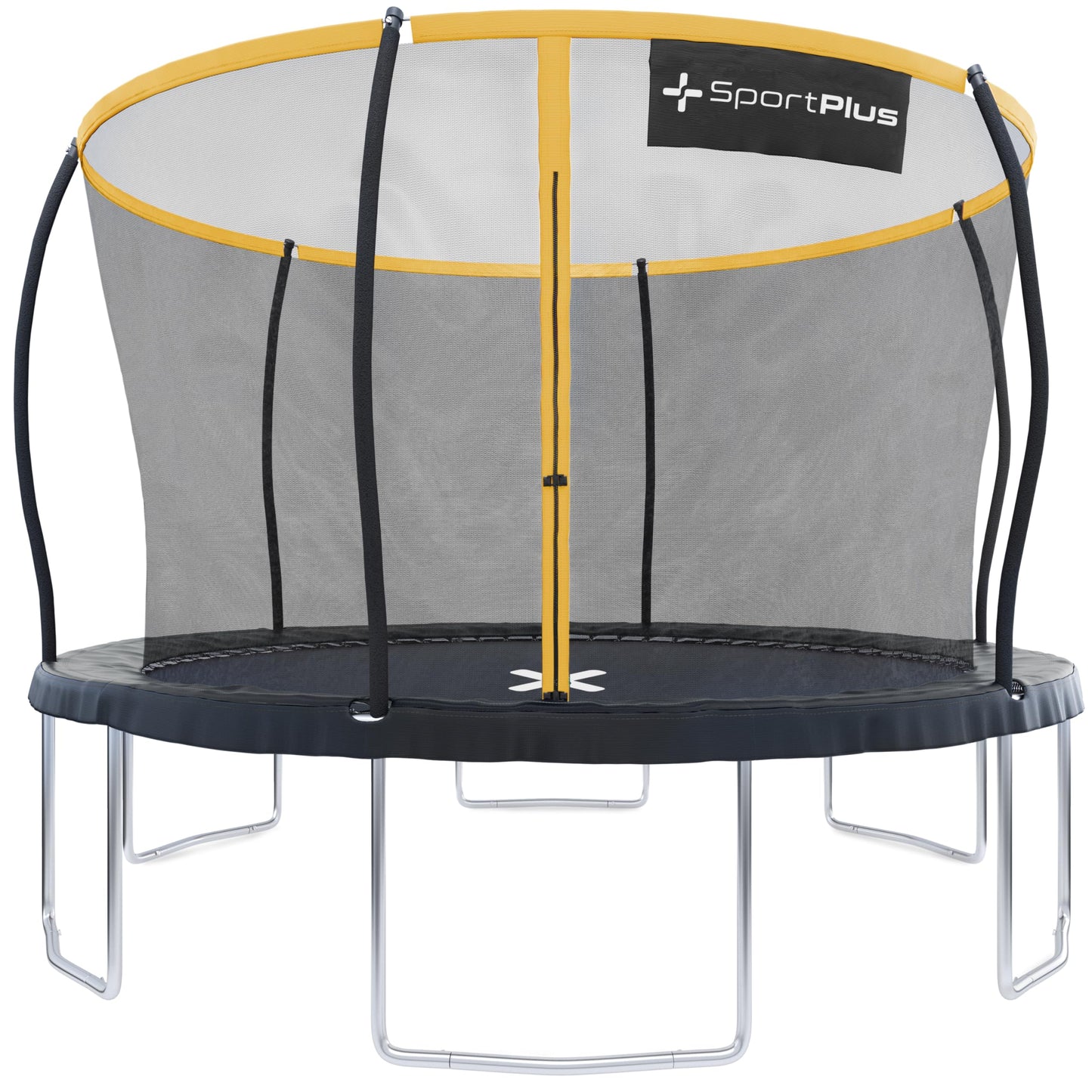 SportPlus Trampolin Outdoor 366cm GS - Randabdeckung, Außenstangen, Innennetz, bis 150kg