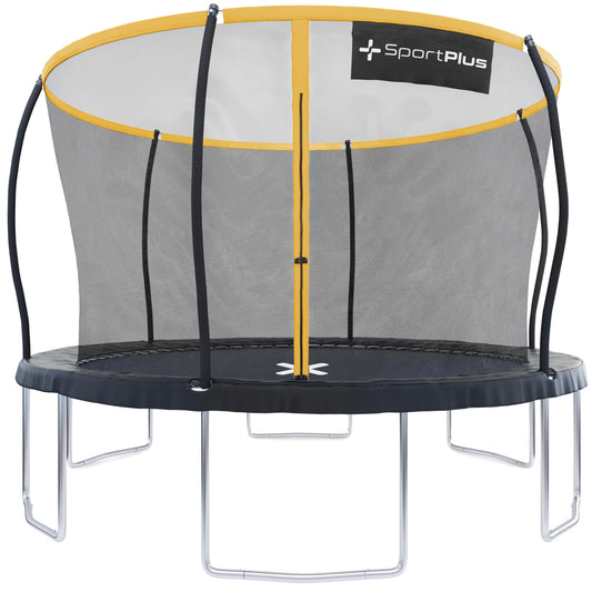 SportPlus Trampolin Outdoor 366cm GS - Randabdeckung, Außenstangen, Innennetz, bis 150kg